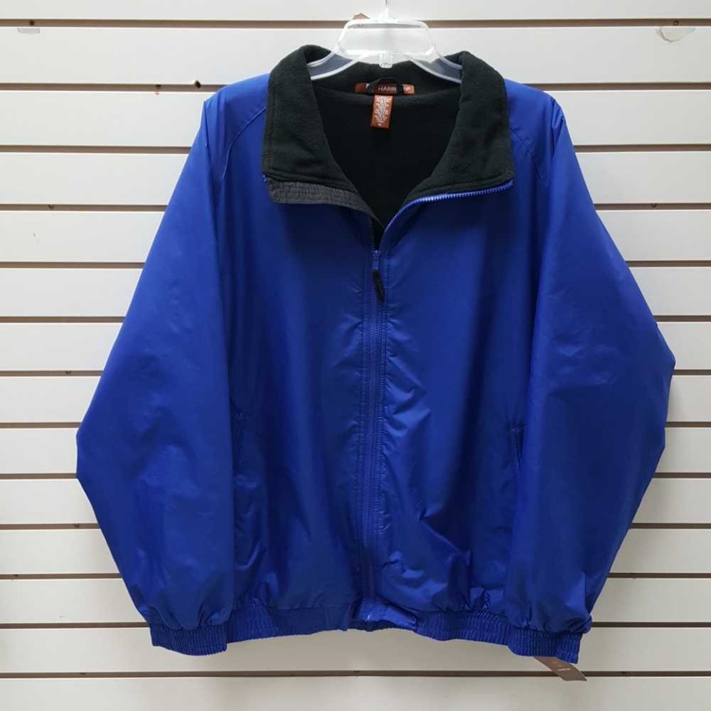Harriton M740 Nylon Fleece Lined Jacket NWT Size XL